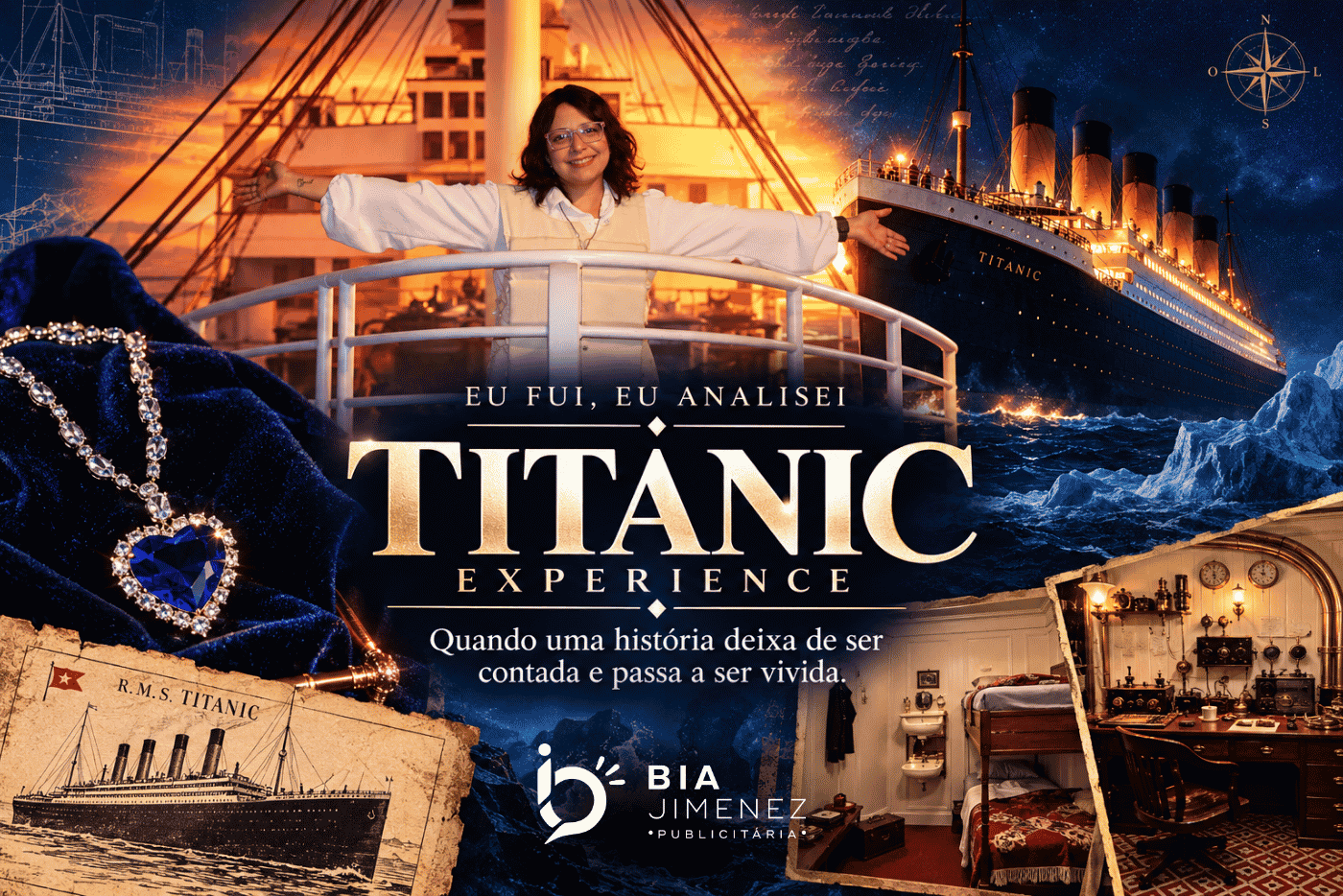 Titanic Experience: quando uma história deixa de ser contada e passa a ser vivida